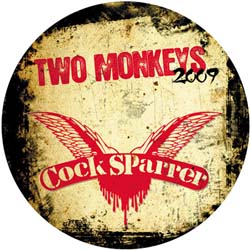 Cock Sparrer- Two Monkeys 2009 Pic Disc LP (Limited Edition UK Import Picture Disc!)