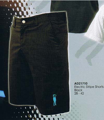 Electric Stripe Guys Shorts by Adeline (Sale price!)