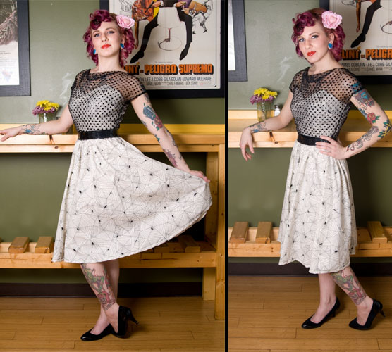 Spiderweb Dress by Dressed To Kill - SALE
