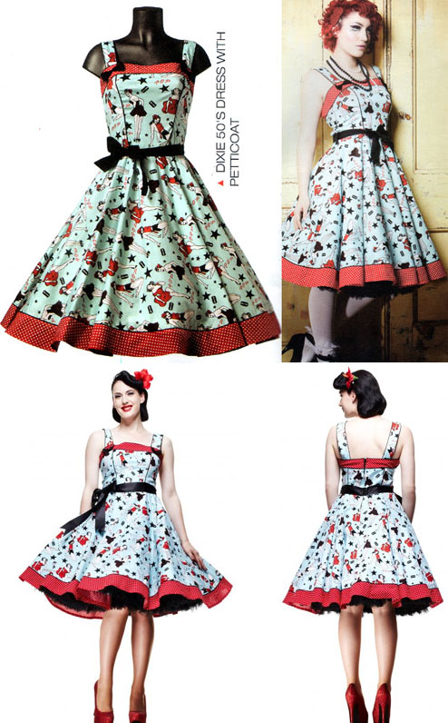 Dixie 50's Dress by Hell Bunny - SALE