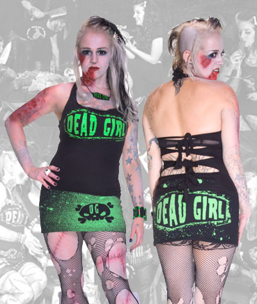 Dead Girl mini skirt by Kreepsville 666