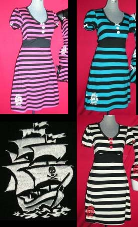 Pirate Ship Dress by Paper Doll Productions from angryyoungandpoor.com