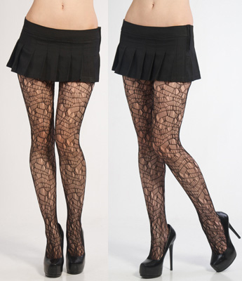 Ripped Net Pantyhose by Lip Service