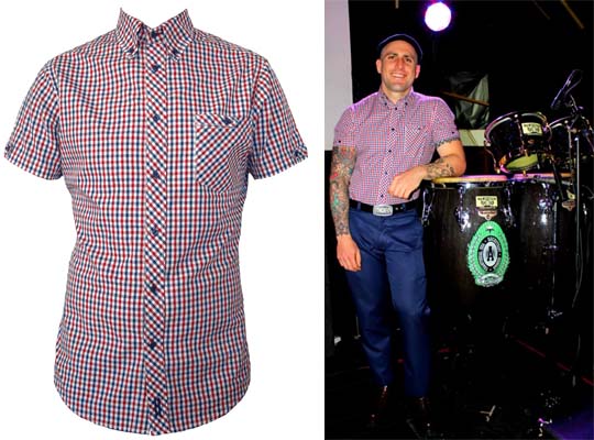 Limited Edition Mens Button Down Shirt by England Belongs- LONDON