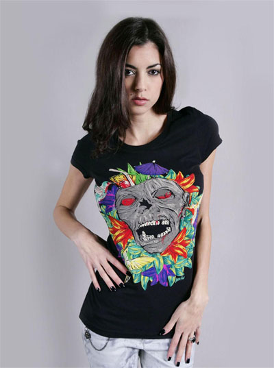 Ladies Zombietini Tee by Iron Fist  - SALE