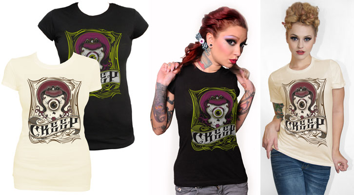 Creep girls shirt by Steady
