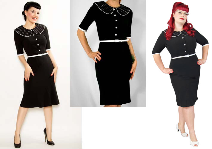 Stella Wiggle Dress By Steady - in Black - SALE