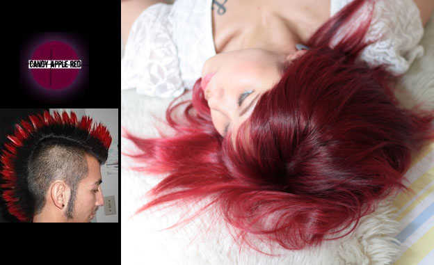 Candy Apple Red Semi Permanent Hair Dye By Special Effects