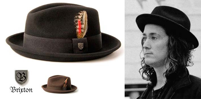 Jones Hat in Black by Brixton