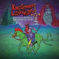 King Gizzard And The Lizard Wizard- Music To Kill Bad People To Vol 1 LP (Purple Galaxy Vinyl)