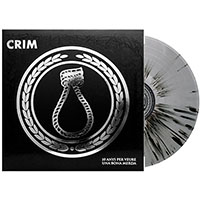 Crim- 10th Anniversary LP (Silver With Splatter Vinyl) (Sale price!)