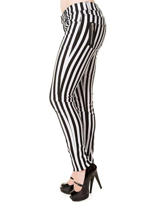 beetlejuice striped pants