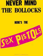 Sex Pistols- Never Mind The Bollocks Textile Poster