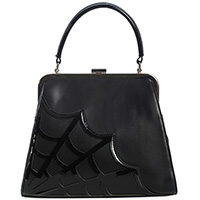Twilight Time Handbag by Banned Apparel in Black