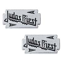 Judas Priest Razor-blade Stud Earrings -by Alchemy England 1977 - SALE