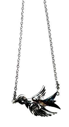 Big Sparrow Necklace by Rock Rebel