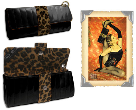 Back Seat Clutch in Black