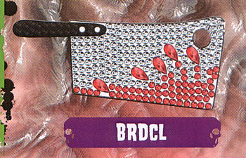 Blood Cleaver Diamond Brooch
