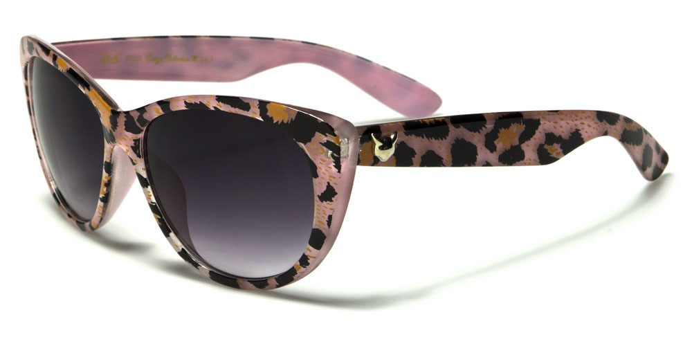 Giselle Womens Leopard Cat Eye Sunglasses Various Colors