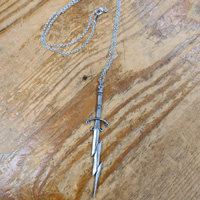 Sword Necklace by Switchblade Stiletto
