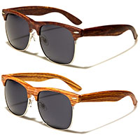 Wood Print Sunglasses (Various Colors!)