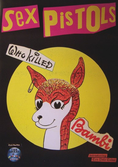 Sex Pistols- Who Killed Bambi? Poster