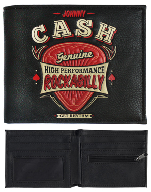 Johnny Cash- High performance Rockabilly Wallet by Sourpuss