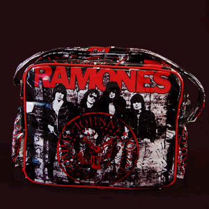 Ramones- First Album on a PVC diaper bag by Sourpuss (Can be used as a carryall!)