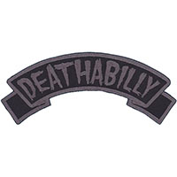 Deathabilly Embroidered Patch by Kreepsville 666 (ep941)