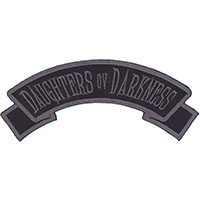 Daughters Of Darkness Embroidered Patch by Kreepsville 666 (ep942)