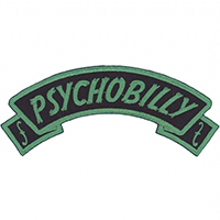 Psychobilly Embroidered Patch by Kreepsville 666 (ep967)