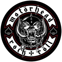 Motorhead- Rock & Roll Sewn Edge Back Patch (bp112)