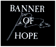 Banner Of Hope- Flag cloth patch (cp643)
