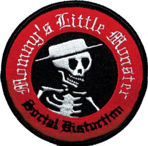 Social Distortion- Mommy's Little Monster embroidered patch (ep301)