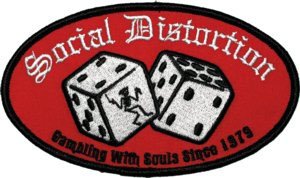 Social Distortion- Dice embroidered patch (ep303)