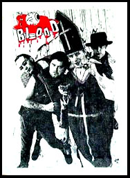 Blood- Band Pic back patch (bp232)