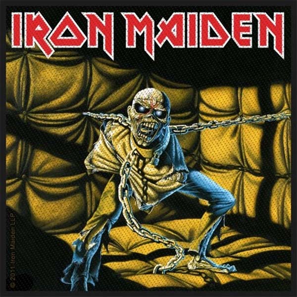 Iron Maiden- Piece Of Mind Woven Patch (ep646)