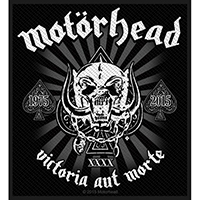 Motorhead- Victoria Aut Morte Woven Patch (ep909)