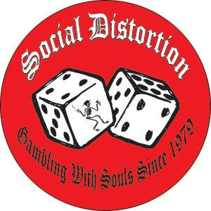 Social Distortion- Gambling With Souls pin (pinX329)