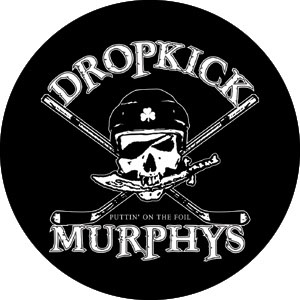Dropkick Murphys- Hockey Skull pin (pinX331)