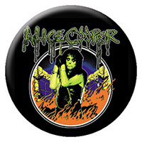 Alice Cooper- Flames pin (pinX291)