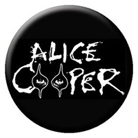 Alice Cooper- Logo With Eyes pin (pinX298)