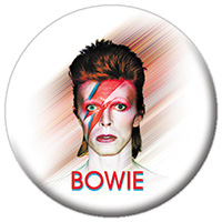 David Bowie- Aladdin Smeared Background pin (pinX109)