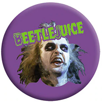 Beetlejuice- Face pin (pinX66)