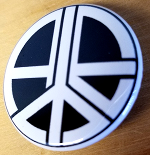 Anarchy Peace Equality pin (pin-C2)