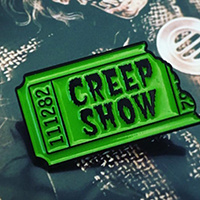 Creepshow Ripped Ticket Enamel Pin by Mood Poison (MP149)