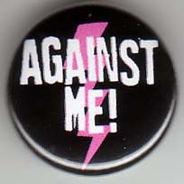 Against Me!- Lightning Bolt pin (pin773)