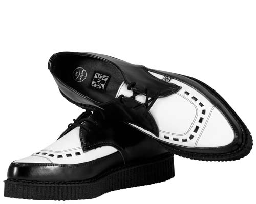 creepers white and black