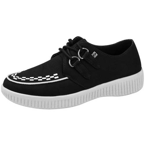 creepers white and black