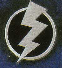 Lightning Bolt belt buckle (bb63)